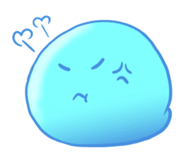 Mochi mochi gelatin sticker #2735609