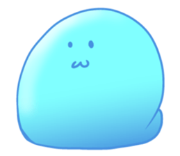 Mochi mochi gelatin sticker #2735610