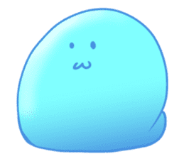 Mochi mochi gelatin sticker #2735610