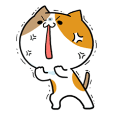 Miki and Giant cat sticker #2736275