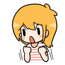 Miki and Giant cat sticker #2736285