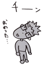 glasses men of the day sticker #2736317