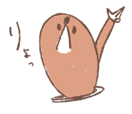 Cute mole 2 sticker #2736611