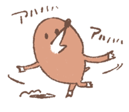 Cute mole 2 sticker #2736639