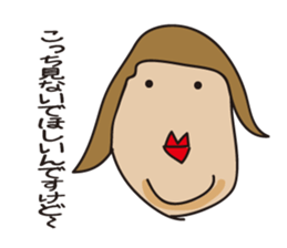Face women sticker #2736701