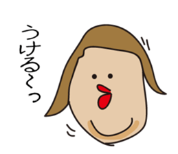 Face women sticker #2736702