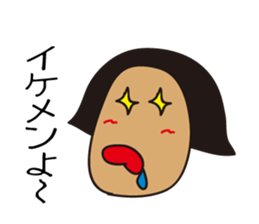 Face women sticker #2736705