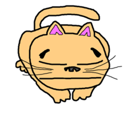 Idol cat sticker #2736971