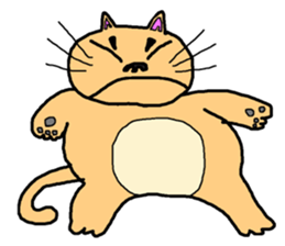 Idol cat sticker #2736974