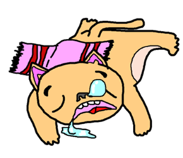 Idol cat sticker #2736984