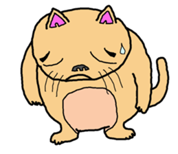 Idol cat sticker #2736987