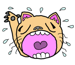 Idol cat sticker #2736993