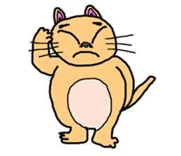 Idol cat sticker #2736995