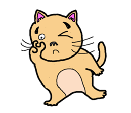 Idol cat sticker #2737009