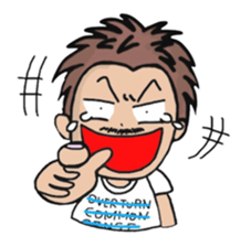 SHIBUYA STICKER vol.1 vogue words sticker #2737373