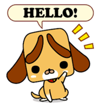 Weather forecast dog CORON sticker #2737411