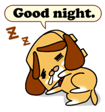 Weather forecast dog CORON sticker #2737414