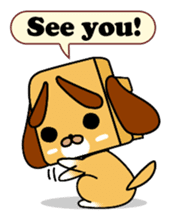 Weather forecast dog CORON sticker #2737415