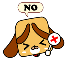 Weather forecast dog CORON sticker #2737418