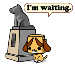 Weather forecast dog CORON sticker #2737423