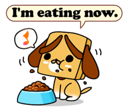 Weather forecast dog CORON sticker #2737425