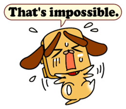 Weather forecast dog CORON sticker #2737443