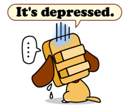 Weather forecast dog CORON sticker #2737444