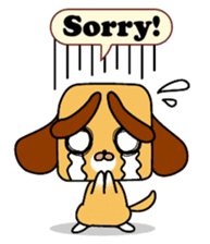 Weather forecast dog CORON sticker #2737445