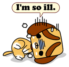 Weather forecast dog CORON sticker #2737446