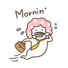 Afro the Ghost sticker #2737492