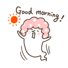 Afro the Ghost sticker #2737493