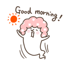 Afro the Ghost sticker #2737493