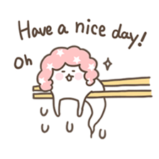 Afro the Ghost sticker #2737496