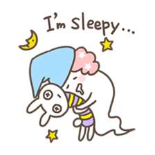 Afro the Ghost sticker #2737498