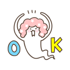 Afro the Ghost sticker #2737510