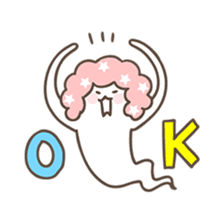 Afro the Ghost sticker #2737510