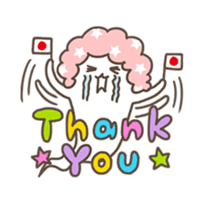 Afro the Ghost sticker #2737517