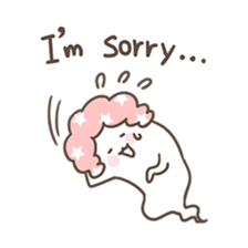 Afro the Ghost sticker #2737520