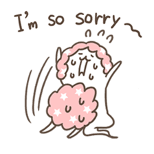 Afro the Ghost sticker #2737521