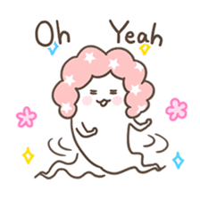 Afro the Ghost sticker #2737525