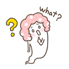 Afro the Ghost sticker #2737527