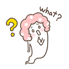 Afro the Ghost sticker #2737527