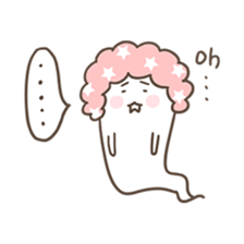 Afro the Ghost sticker #2737528