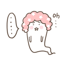 Afro the Ghost sticker #2737528