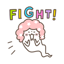 Afro the Ghost sticker #2737530
