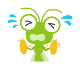 The insect orchestra in the forest sticker #2737623