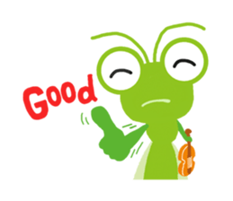 The insect orchestra in the forest sticker #2737645