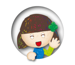 Madoka who is in the window sticker #2737691