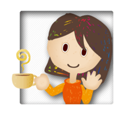 Madoka who is in the window sticker #2737694