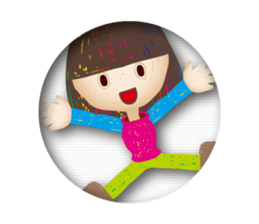 Madoka who is in the window sticker #2737697